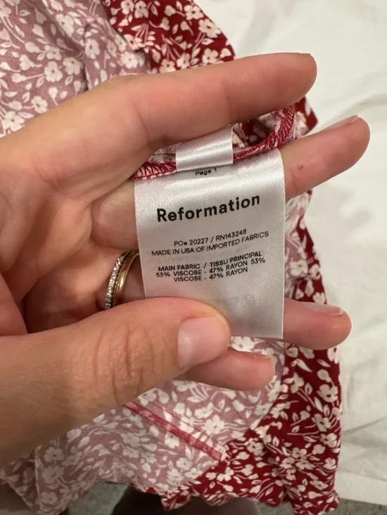 Reformation Zoe skirt flower girl 10 - Picture 5 of 7